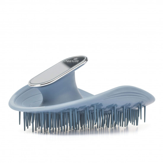 Manta Mirror Brush Blue Щітка для волосся з дзеркалом блакитна - фото №2 Manta Mirror Brush Blue Щітка для волосся з дзеркалом блакитна - фото №2
